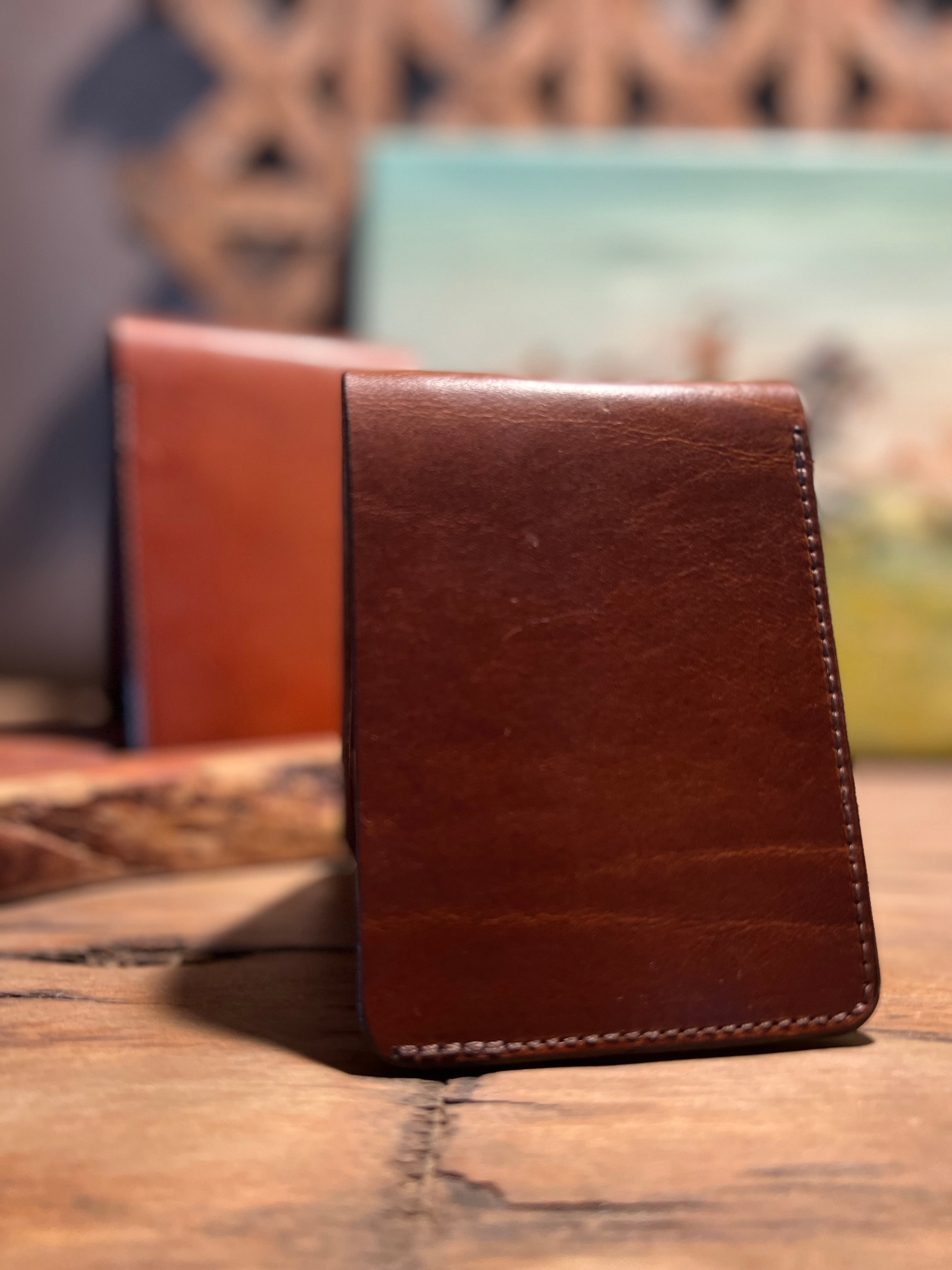 Bifold Leather Wallet for Men Rio Latigo Brown